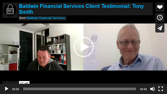Client testimonials video preview image.